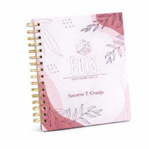 Cuaderno personalizado con espiral